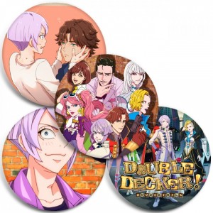 Значки Double Decker! Doug & Kirill