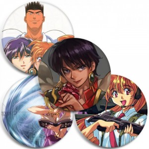 Значки Elf wo Karu Mono-tachi