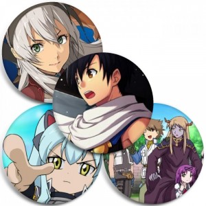 Значки Minna Atsumare! Falcom Gakuen