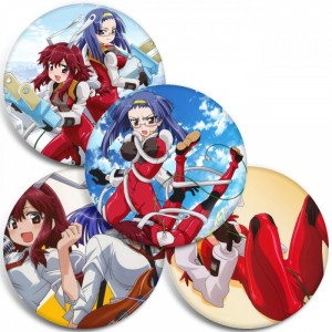 Значки Fight Ippatsu! Juuden-chan!!