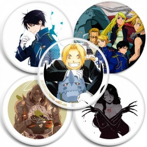 Значки Fullmetal Alchemist