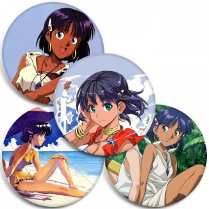 Значки Fushigi no Umi no Nadia