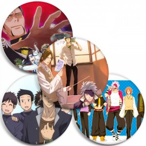 Значки Gakuen Basara