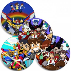 Значки Genki Bakuhatsu Ganbaruger