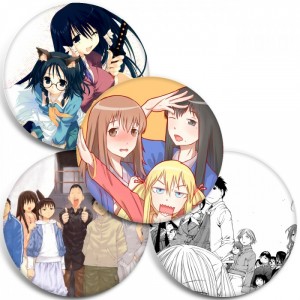 Значки Genshiken