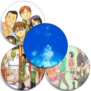 Значки Gin no Saji