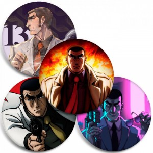 Значки Golgo 13