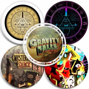 Значки Gravity Falls