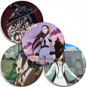 Значки Gunparade March: Arata Naru Kougunka