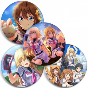 Значки Hachigatsu no Cinderella Nine