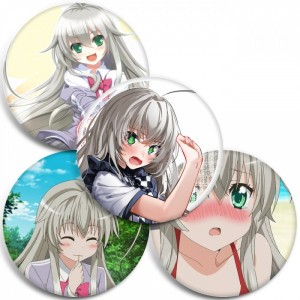 Значки Haiyore! Nyaruko-san