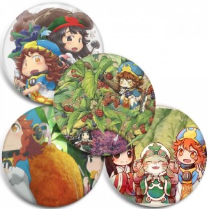 Значки Hakumei to Mikochi