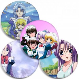 Значки Hanaukyou Maid-tai