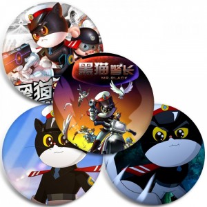 Значки Hei Mao Jing Zhang