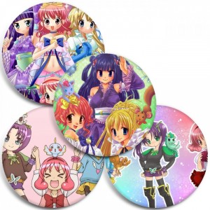 Значки Hime Chen! Otogi Chikku Idol Lilpri