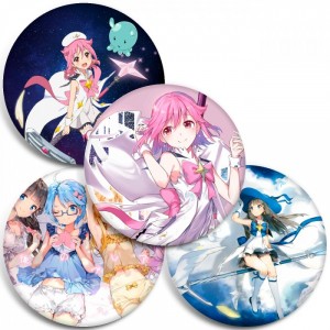 Значки Houkago no Pleiades