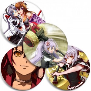 Значки Hyakka Ryouran: Samurai Girls
