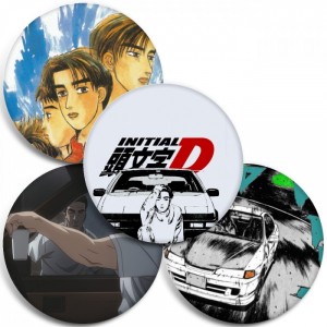 Значки Initial D
