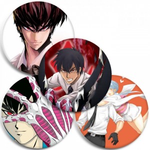 Значки Jigoku Sensei Nube