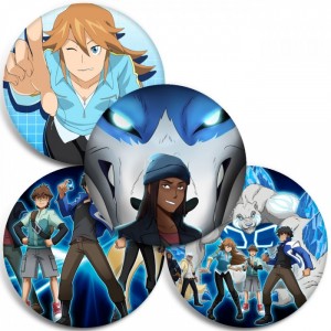 Значки Juusen Battle Monsuno