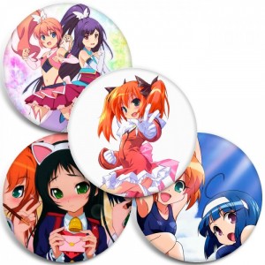 Значки Kaitou Tenshi Twin Angel: Kyun Kyun☆Tokimeki Paradise!!