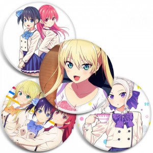 Значки Kanojo mo Kanojo