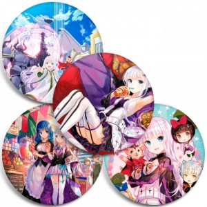 Значки Kenja no Deshi wo Nanoru Kenja