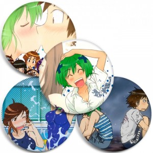 Значки Kenkou Zenrakei Suieibu Umishou