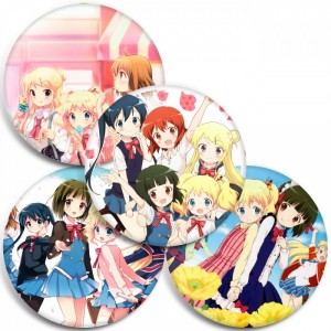 Значки Kiniro Mosaic