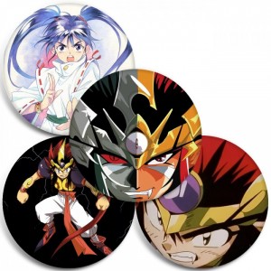 Значки Kishin Douji Zenki