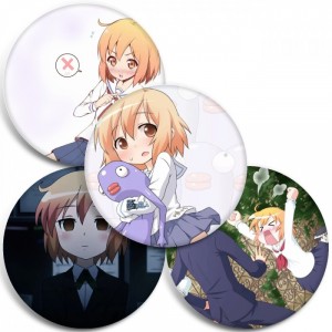 Значки Kotoura-san