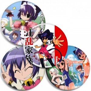 Значки Kyouran Kazoku Nikki