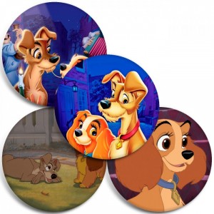 Значки Lady and the Tramp