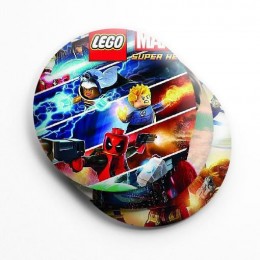 Значки Lego Marvel Super Heroes