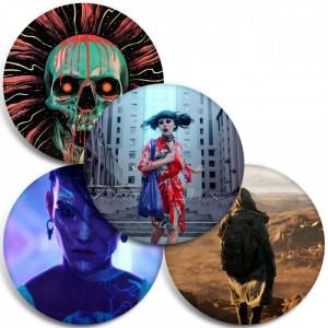 Значки Love; Death & Robots