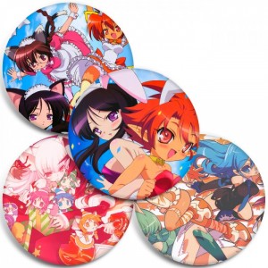 Значки Macademi Wasshoi!