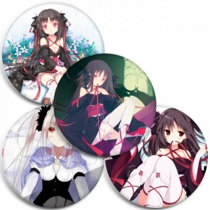 Значки Machine-Doll wa Kizutsukanai