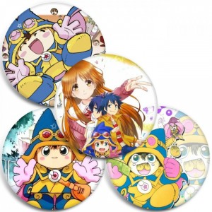 Значки Magical★Taruruuto-kun