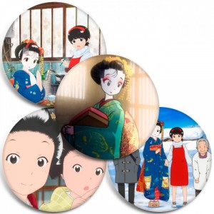 Значки Maiko-san Chi no Makanai-san