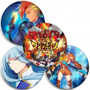 Значки Majin Bone