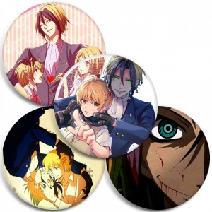 Значки Majin Tantei Nougami Neuro