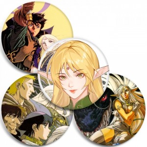 Значки Meshimase Lodoss-tou Senki: Sorette Oishii no?