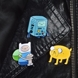 Металлические значки Adventure Time