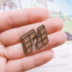 Металлический значок Шоколадка