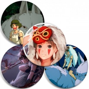Значки Mononoke-hime