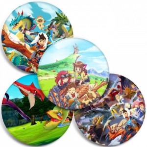 Значки Monster Hunter Stories: Ride On