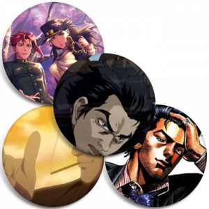 Значки Naikaku Kenryoku Hanzai Kyousei Torishimarikan Zaizen Joutarou