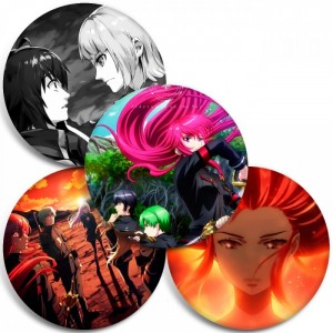 Значки Nejimaki Seirei Senki: Tenkyou no Alderamin