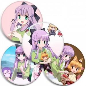 Значки Nekogami Yaoyorozu