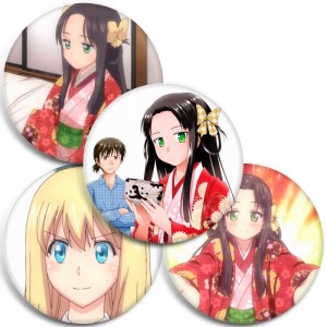 Значки Nobunaga-sensei no Osanazuma